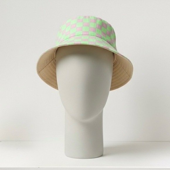 Neon 100% cotton reversible bucket hat main image 8